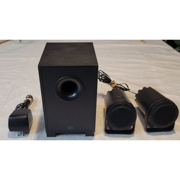 ALTEC LANSING BX1221 Computer Speakers and 4" Subwoofer